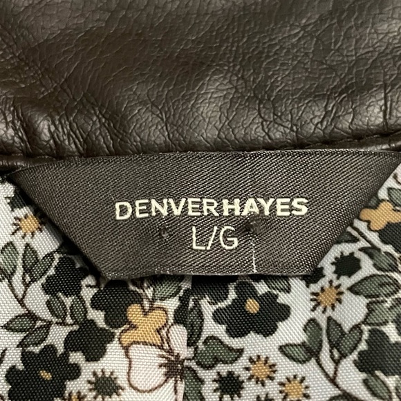 Denver Hayes best dark brown large faux leather - Picture 4 of 7